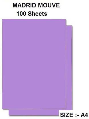 CVANU 250 MADRID MOUVEA4size100 Unruled A4 250 gsm A4 paper