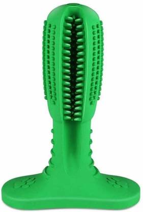 Emily Pets Toothbrush Teeth Cleaning Toys Rubber Chew Toy, Rubber Toy For Dog