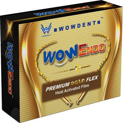 WOWDENT WOWENDO PREMIUM GOLD FLEX Dental Rotary Files [Size: 21 mm (SX-F3 )] - *Best Sale* Endodontic Root Canal/Protaper NiTi Rotary Files Dental WOWENDO PREMIUM GOLD FLEX Dental Rotary Files [Size: 21 mm (SX-F3 ASSORTED)] - *Best Sale* Endodontic Root Canal/Protaper NiTi Rotary Files Dental Rotary Bit Set
