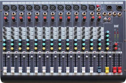 MX Live Audio Mixer 14 Channel Professional Mixer Bluetooth- AIR14 Analog Sound Mixer