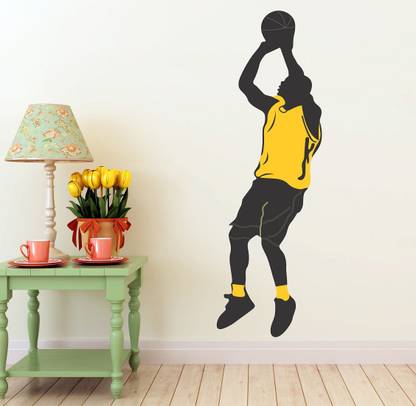 Littlebuds 100 cm Basketball Player Removable Sticker