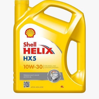 Shell HELIX AX5 10W30 4L SHELL HELIX 10W30 4L Synthetic Blend Engine Oil