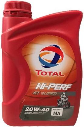 TOTAL MOTUL 20W40 1L ENGINE OIL FOR 2 WHEELERS HI-PERF 4T SUPER 20W40 1L ENGINE OIL Synthetic Blend Engine Oil