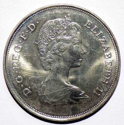 Hariom HRH THE PRINCE OF WALES & LADY DIANA SPENCER BACK ELIZABETH II UK COPPER Ancient Coin Collection