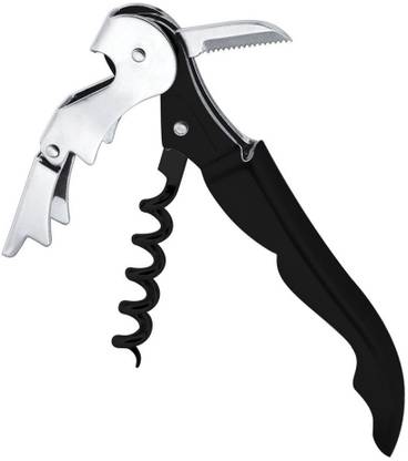 Gabbar Corkscrew Wine Opener Can Opener Bottle Opener (Pack of 1) Parrot Professional Corkscrew 2 Lever Bottle Opener Bottle Opener