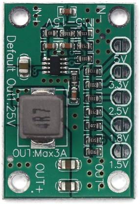 Electronic Spices DC to DC Step Down Power Supply Module Buck Converter DC 5-16V To DC 1.25V/1.5V/1.8V/2.5V/3.3V/5V Electronic Components Electronic Hobby Kit