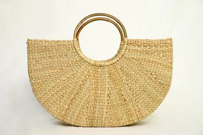 Classy CLASSY SEMI CIRCLE BASKET Small Jute Fruit & Vegetable Basket