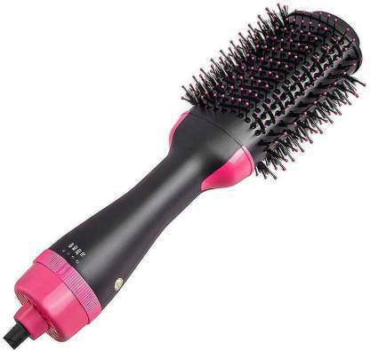 SOOWAR One Step Hair Dryer Hot Air Brush Blow Dryer Hair Dryer Volumizer,Hot Air Brush One Step Hair Dryer Hot Air Brush Blow Dryer Hair Dryer (1000 W, Black) Hair Straightener Brush