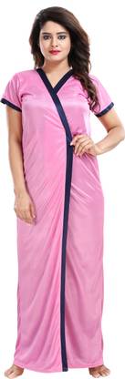 satin Night Dress Nighty for Women