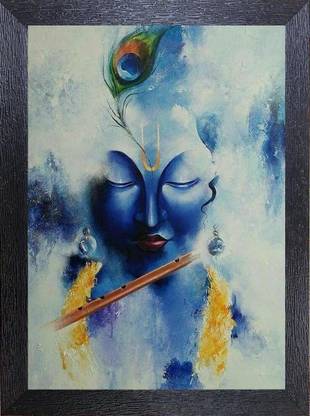 ETHNIC WALL ART Modern art Canvas Painting Canvas 13 inch x 10 inch Painting