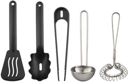 IKEA 5-Piece Toy Kitchen Utensil Set, Multicolour