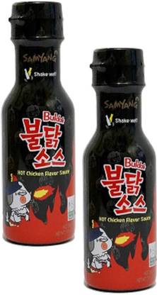 Samyang Buldak Hot Chicken Flavor Sauce, 200g Pack of 2 Sauce
