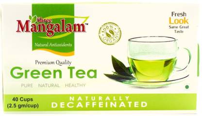 Shree Mangalam Green Tea Natual Box 100g Unflavoured Green Tea Box