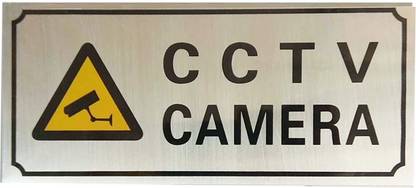 Stainless Steel Office & Stationary CCTV CAMERA SINH BOARD Name Plate