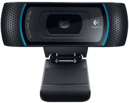Logitech Webcam  10 HD  Webcam with Built-In Microphone with Night Vision Ethernet Connectivity