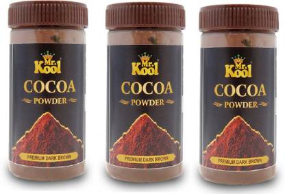 Mr.Kool Premium Dark Brown Cocoa Powder 3X100gm Cocoa Powder