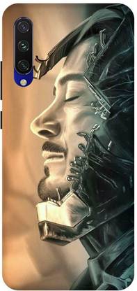 Zaplab Back Cover for Redmi Mi A3 Iron Man Avenger Printed Back Cover