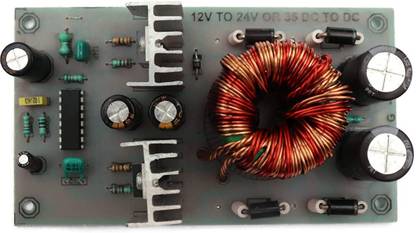 Creative Tech 12 Dc To 24-0-24 Volt Converter, Used In Car For Amplifier Supply Connection 12v to 24v converter Electronic Components Electronic Hobby Kit