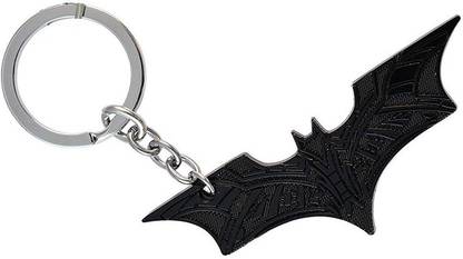 PA08Prise DC New Batman Logo Dawn of Justice Black Color Keychain Key Chain