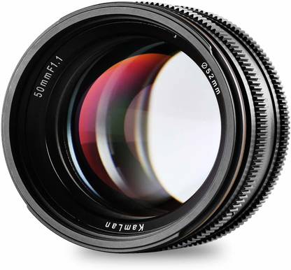 Kamlan 50mm/F1.1 Standard Prime  with X Mount for All Fujifilm X Series Mirrorless Digital Cameras, APS-C, Large Aperture Standard Prime  Lens