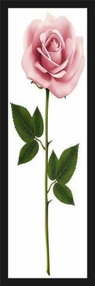 HK Prints Portrait Flower Scenery Painting 8X20 Inch M-8 Digital Reprint 20 inch x 8 inch Painting