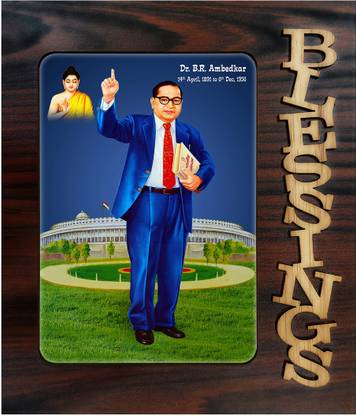 Poster N Frames Dr. B. R. Ambedkar Religious Frame