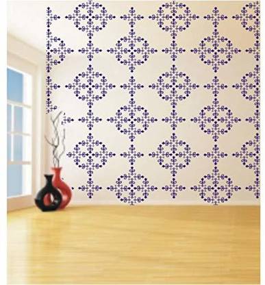Grapits 565 DIY Reusable Wall Stencil Plastic Sheet for Painting (16 x 24 inches) (All over pattern) stencil Stencil