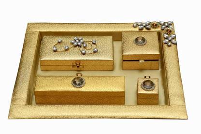 GiftingBestWishes Wedding/ Gift/ Packing Tray/All in One Shagun Box for Groom Storage Box