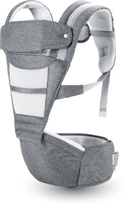 R for Rabbit Smart Ergonomic Hip Seat Baby Carrier for New Parents(Grey) Baby Carrier