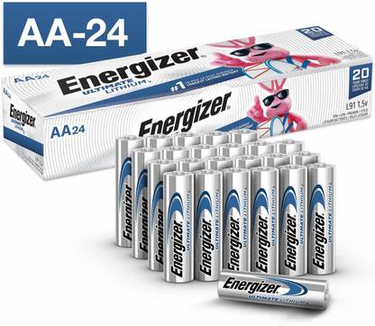 Energizer AA Ultimate Photo Lithium  24  Bundle  Battery