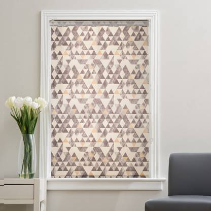Deco Window Roller Blind Cord Drawn In Window