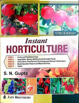 Instant Horticulture 17th Edition