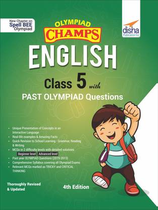 Olympiad Champs English Class 5 with Past Olympiad Questions