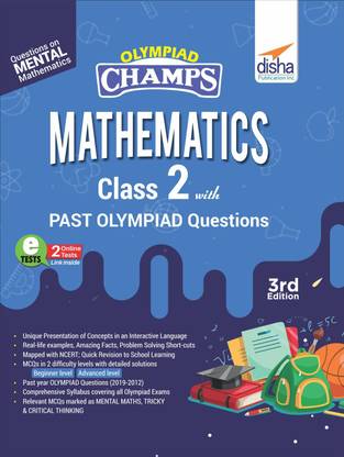 Olympiad Champs Mathematics Class 2 with Past Olympiad Questions