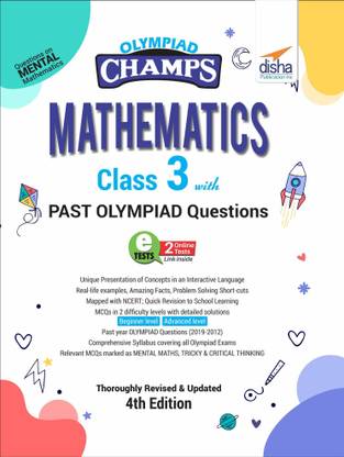 Olympiad Champs Mathematics Class 3 with Past Olympiad Questions