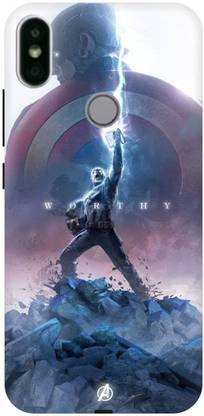 Bluvver Back Cover for Mi Redmi Y2 Printed Avenger Mobile Back Cover