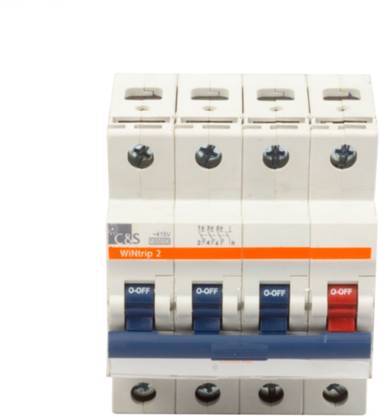 C & S ELECTRIC WINTRIP MCB - 63A, 4Pole (FP), 10kA, C Curve MBS3C63N MCB