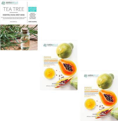 MIRABELLE COSMETICS KOREA KOREA 2 PAPAYA 1 TEA TREE