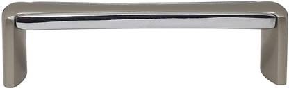 Aquieen Wardrobe Cabinet Pull Handle AQ - 718 (160 MM, Chrome Satin) Stainless Steel Cabinet/Drawer Handle