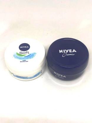 NIVEA SOFT WHITE and BLUE