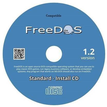 COMPATIBLE FreeDOS 1.2 Standard - Install CD@Super_deal