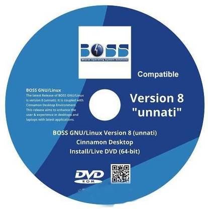 COMPATIBLE BOSS GNU/Linux Version 8 Looks great on the latest hardware Open source