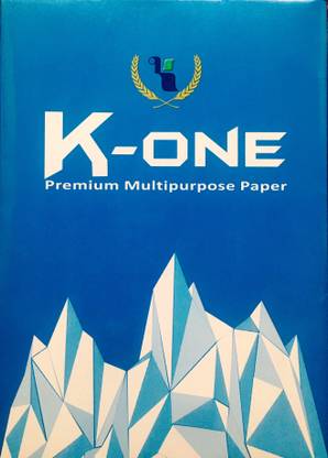 K-One K- X series plain paper 210mm X 297mm 65 gsm A4 paper