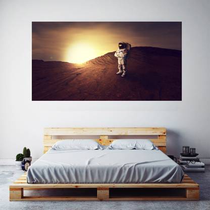 NASA Astronaut Poster Frameless Large Painting On Canvas Wall Art Picture for Home Decor Wall Decor Poster for Bedroom Poster, Living Room Poster Paper Print