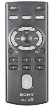 SONY Sony 1-479-077-14 RM-X151 Remote Control for Car Receiver Car Receiver SONY Remote Controller