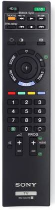 SONY 1-487-705-11 RMGA019, REMOTE OF KLV32EX400, KLV40EX400, KLV46EX400, KLV32EX400, KLV40EX400, KLV46EX400 SONY Remote Controller