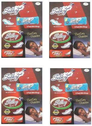 silky Sanitary Paid Small Size (pack of 4) Sanitary Pad