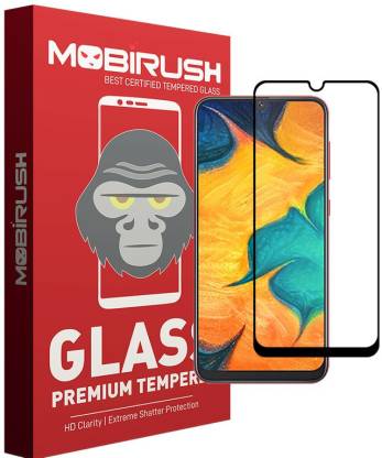 MOBIRUSH Edge To Edge Tempered Glass for Samsung Galaxy A30S / A50S