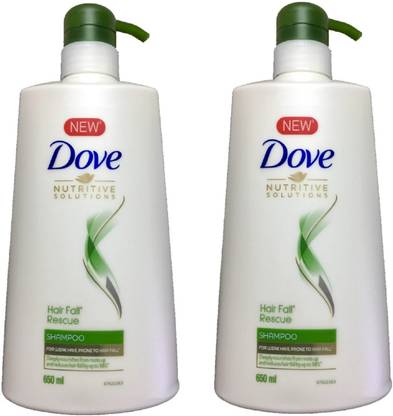 DOVE Shampoo 600 ml (Pack Of 2)