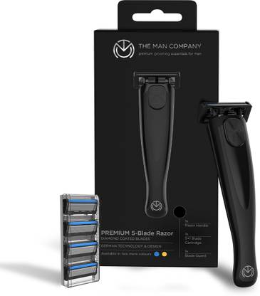 THE MAN COMPANY Shave and Save Jet Black - 1 Razor, Men